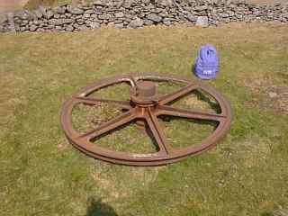 photo: main sheave wheel