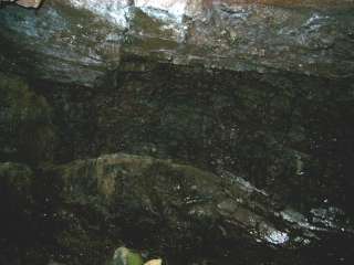 photo: underground manganese working