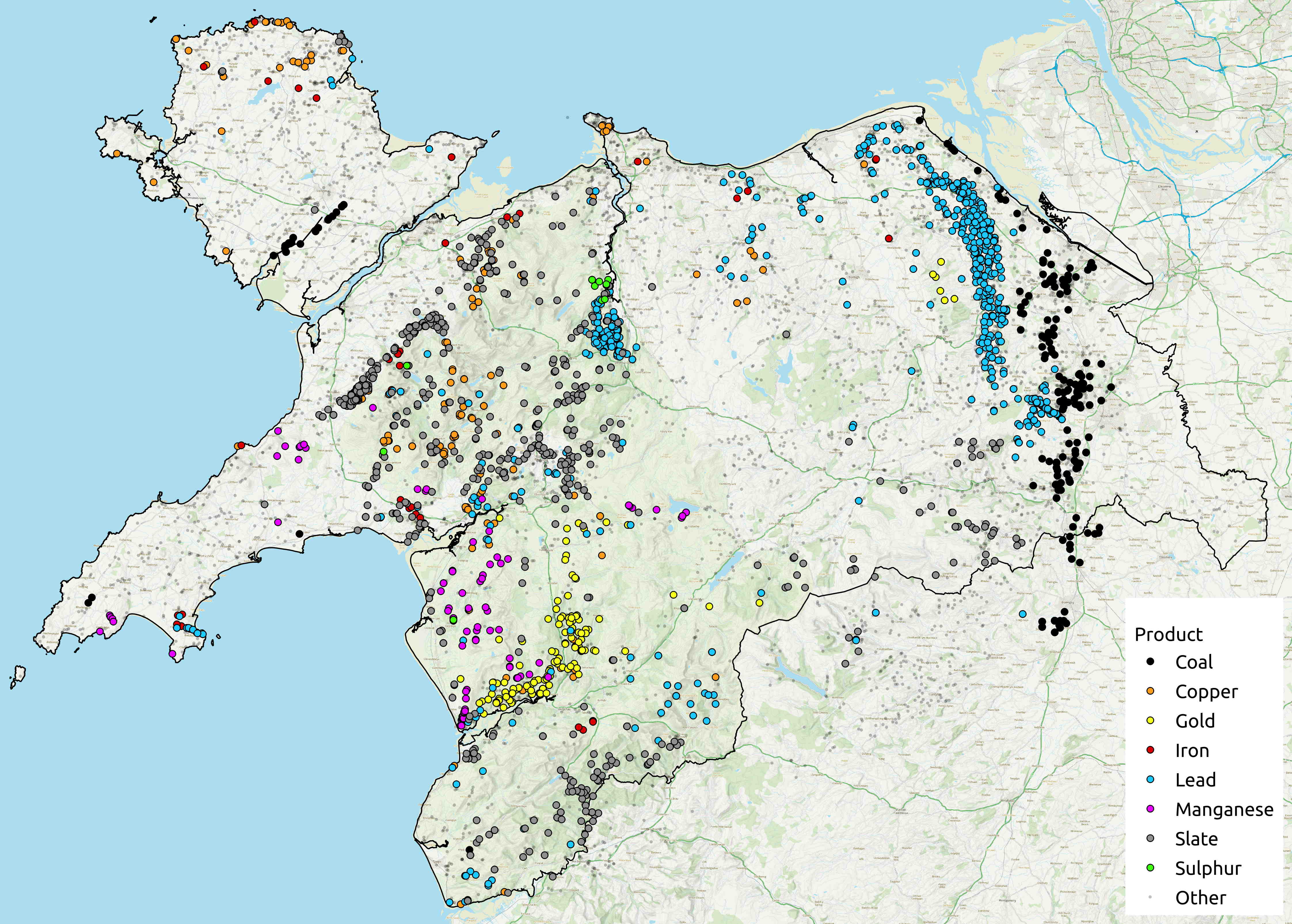 Mines and Quarries of North Wales